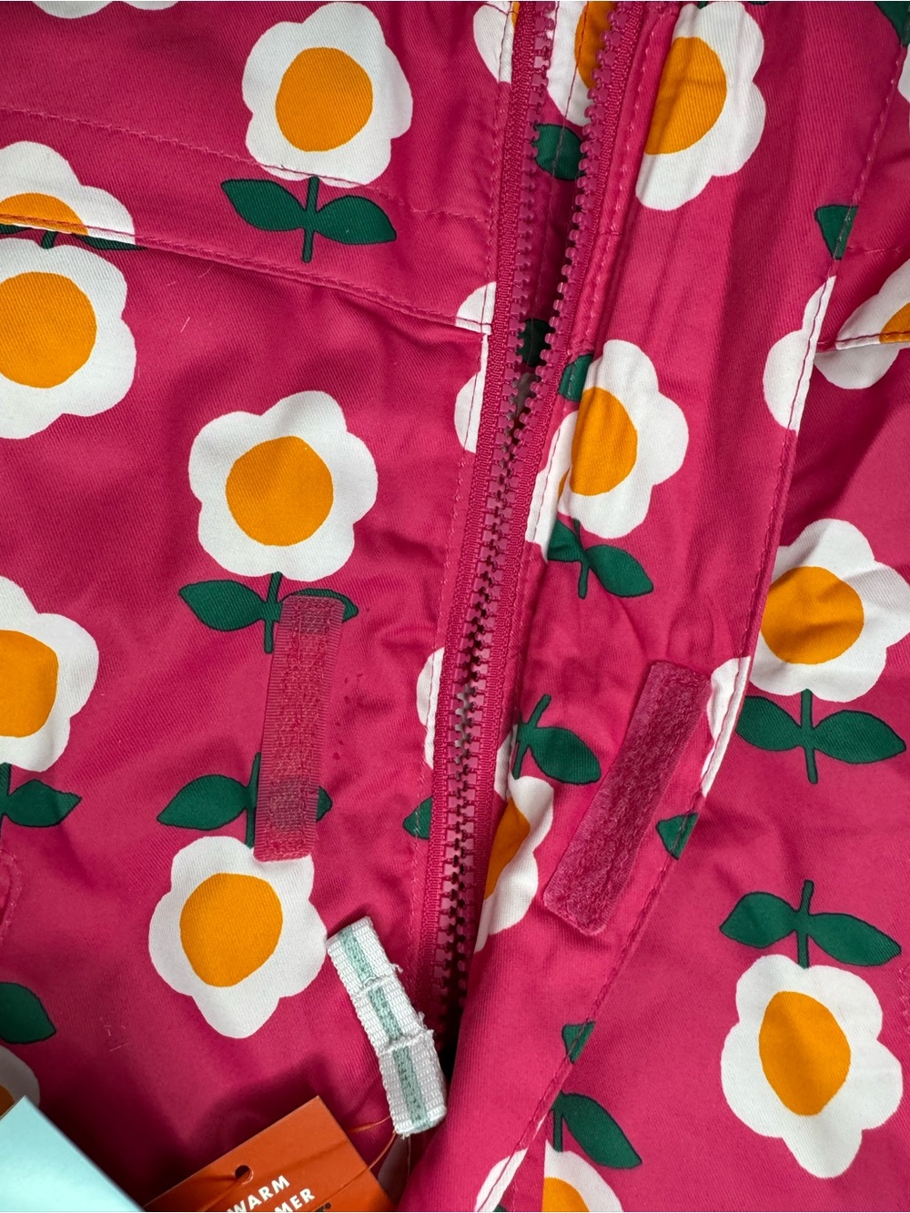 Cat & Jack Toddler Girls Floral Hooded 3-in-1 Heavyweight Jacket - Size 3T NWT - Picture 7 of 10